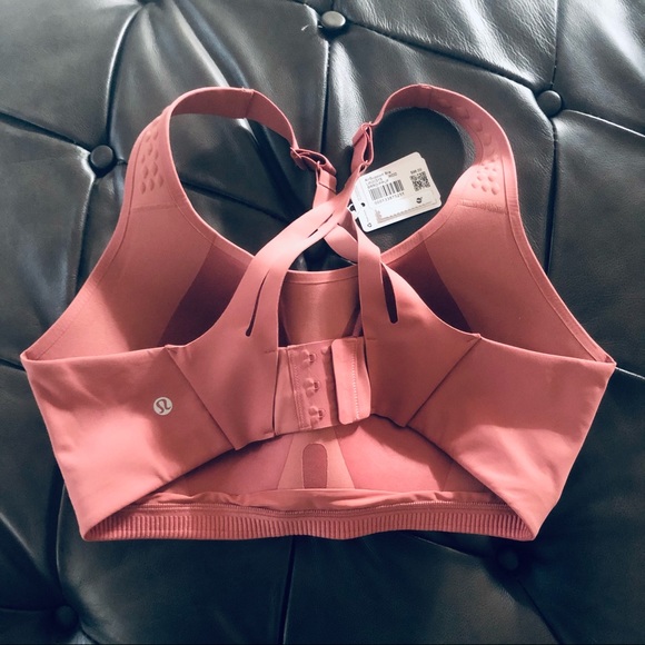 NEW Lululemon Air Support Sports Bra High Support Brier Rose Pink Puff $98 36DD - Picture 12 of 12